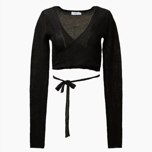 Onia Textured Linen Sweater Wrap - Picture 2 of 6